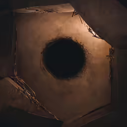 an artistic photo of an iron grate