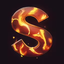 a fire font s made up of flames