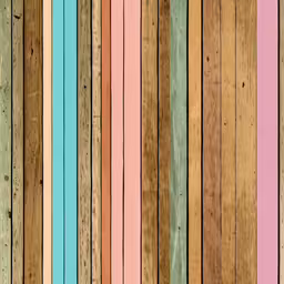 colorful wood boards painted in different colors,a colorful wooden wall painted bright colors