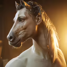 there is a photo of a horse with its head down