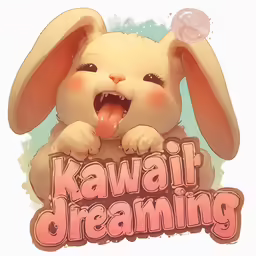 cartoon character for kawaii dreaming