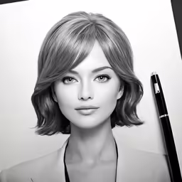 an attractive lady with long hair is posing for the camera