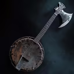 a silver instrument with a hammer in it