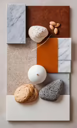 a bunch of items sitting on top of a table