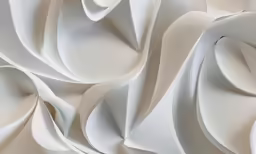 white art - like wall paper with wavy lines