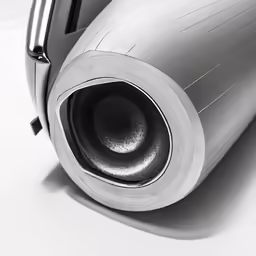 an overview of the back end of a speaker