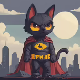 a cat that is standing on the ground