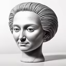 a woman with a hairdo is shown with a black and white photo
