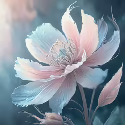 an image of flowers with lots of water droplets on them