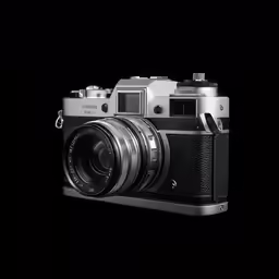 an analog camera taken in the dark