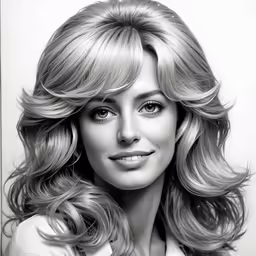 a woman that is wearing a tie and has long blonde hair