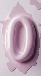 a white oval object sitting on top of a table