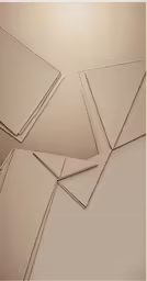 a modern beige background with triangles