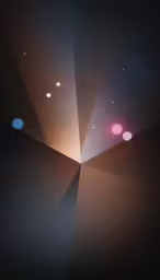 a very large bright object with many different lights