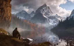 there is an artist
