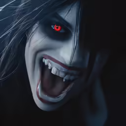 the evil clown appears to be making its way into the room