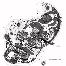a drawing of some type of gear