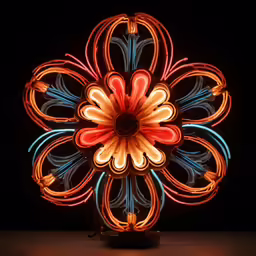 an abstract photograph of light reflecting off the dark surface