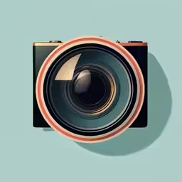 an overhead shot of a camera