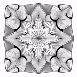 the design for an intricate wall hanging in the corner of a room