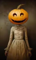 an image of a scary woman in dress