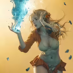 a young woman wearing a bikini under water