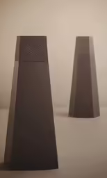 a close up of a piece of architecture that is very sleek
