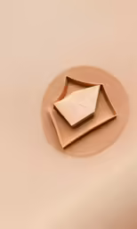 some shapes are placed on the surface