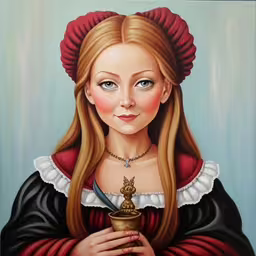 a painting of a woman holding a candle,a painting of a woman holding a candle