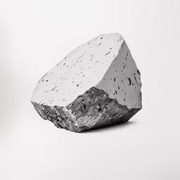 this is a rock or cement covered in black paint