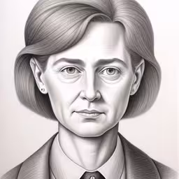 pencil drawing of a man