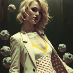 an image of a very pretty woman dressed in fashion