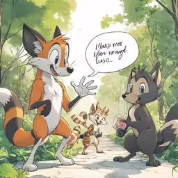 a cartoon animal saying that is not going to be fun