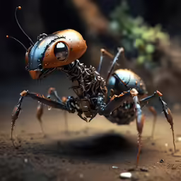 this weird looking insect seems to have been taken a bite out of something