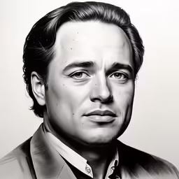 a man with a suit and tie on
