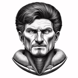 the star trek series character as portrayed by an artist