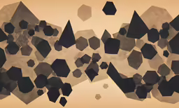 a drawing with many shapes and shapes
