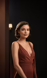 a woman wearing a dress that is very sexy