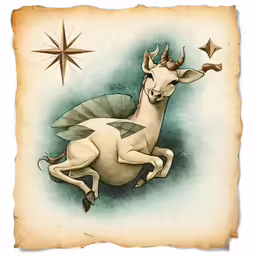 an image of a stagus with stars