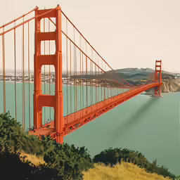 a bridge over the ocean, with water below