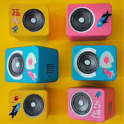 four different style of speaker