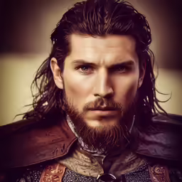 a man dressed up like a knight for the television series the hobb