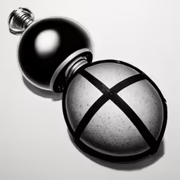 a ball and chain hanger for the ball