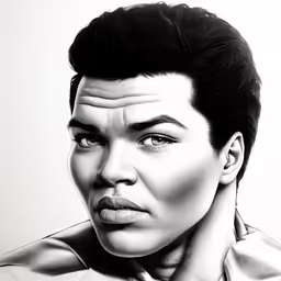 a close up of a person with a head tie