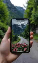 a person taking a picture with their phone
