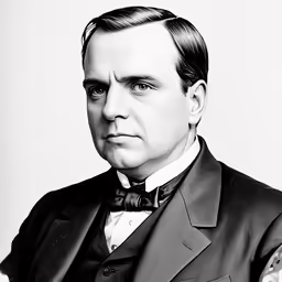 a well dressed gentleman poses for a black and white photo