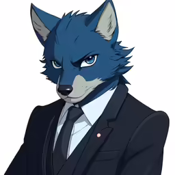 the wolf is in a business suit