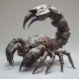a crab that is sitting on top of another type of thing