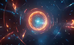 a computer generated image of some kind of tunnel