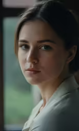 this young lady is posing with a concerned look on her face